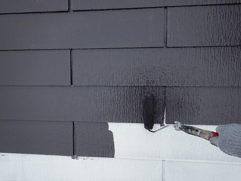 ④屋根塗装の詳細写真