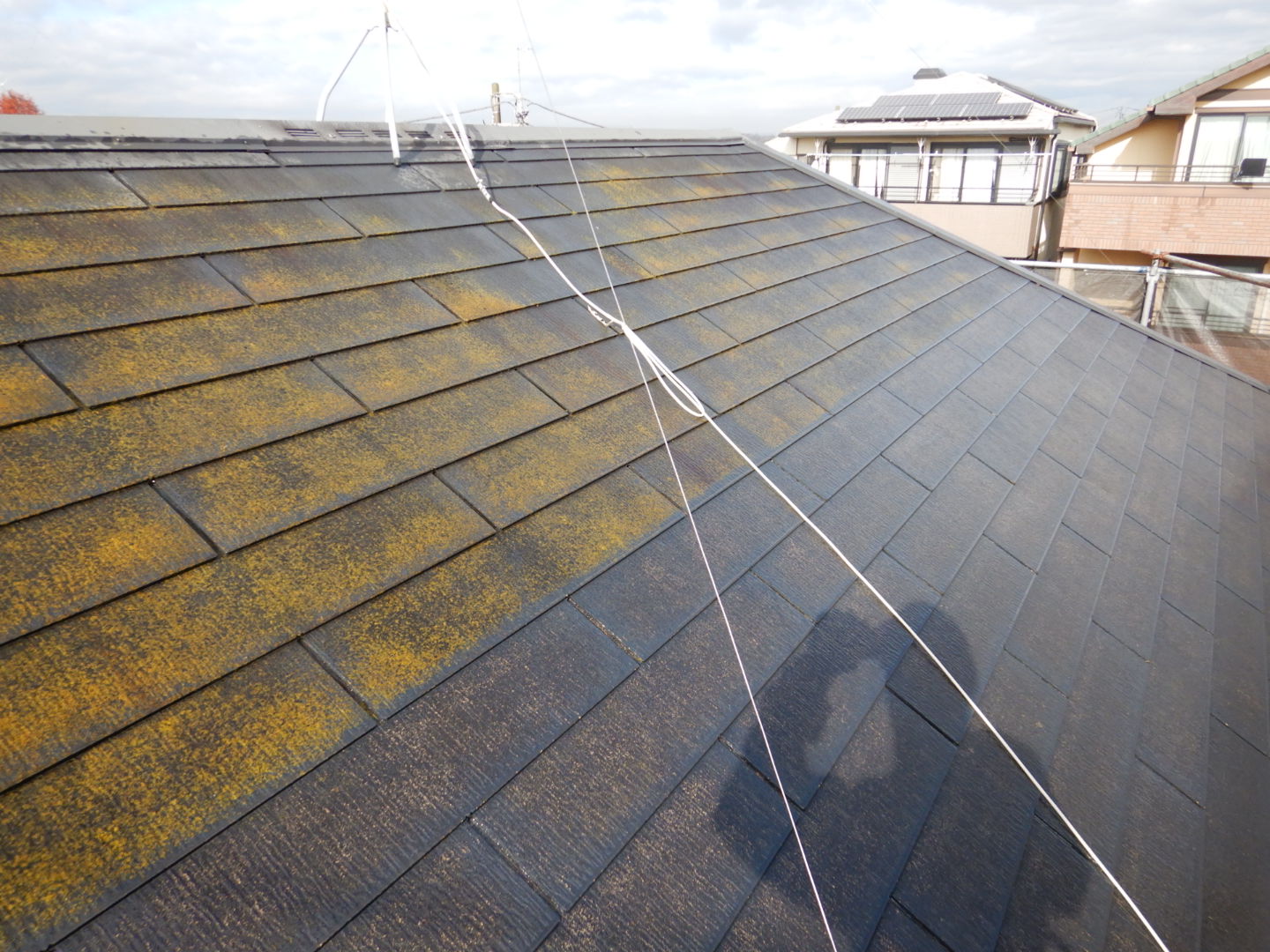 ①高圧洗浄の詳細写真