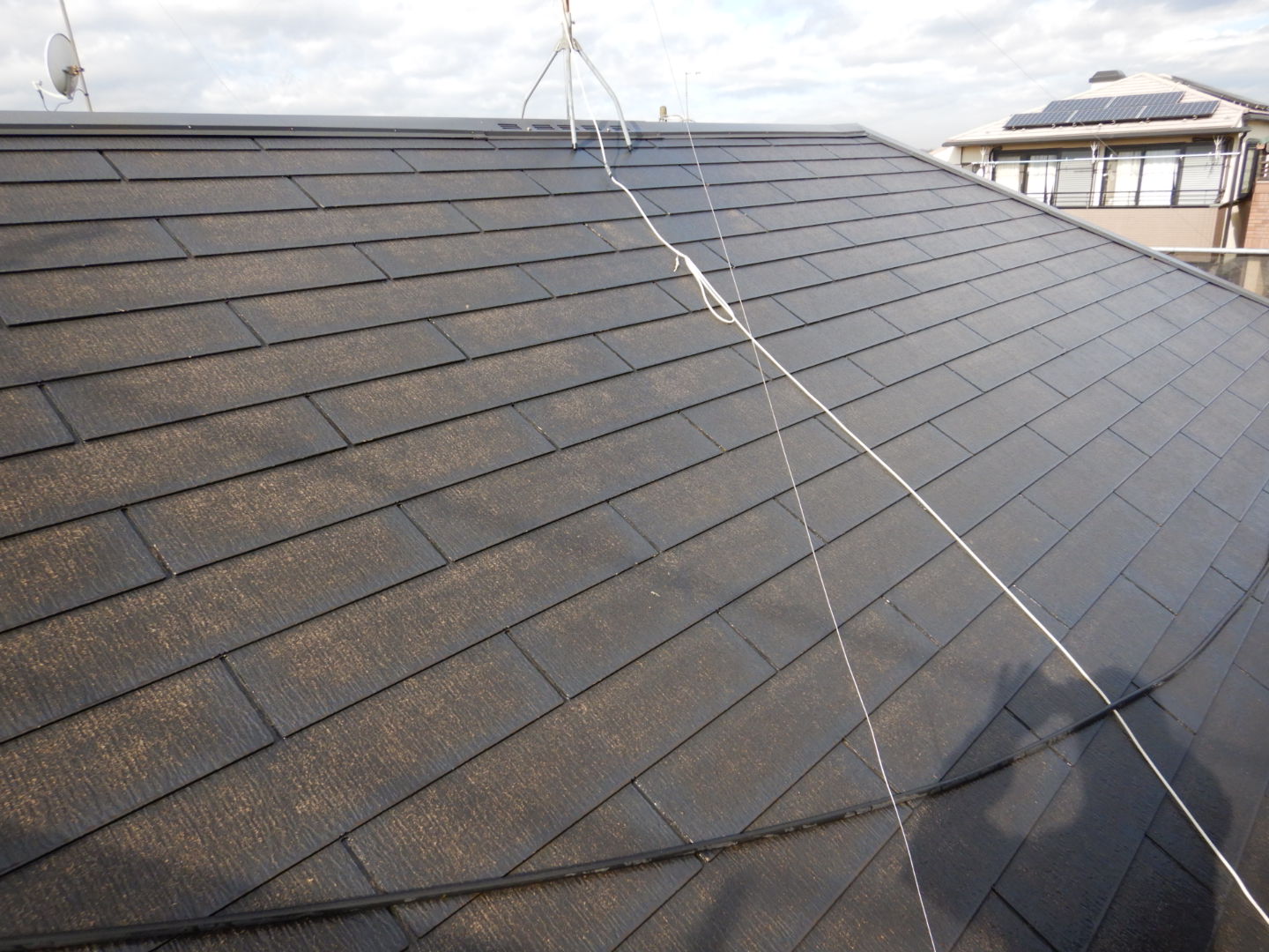 ①高圧洗浄の詳細写真