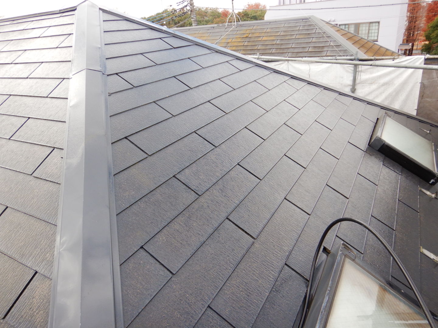 ①高圧洗浄の詳細写真