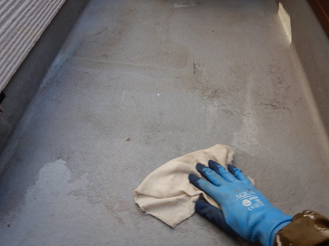 ①トップコート防水の詳細写真