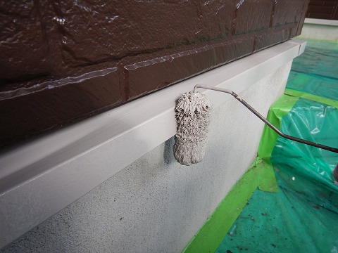 ⑥土台水切り塗装の詳細写真