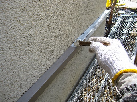 ④土台水切り塗装 の詳細写真