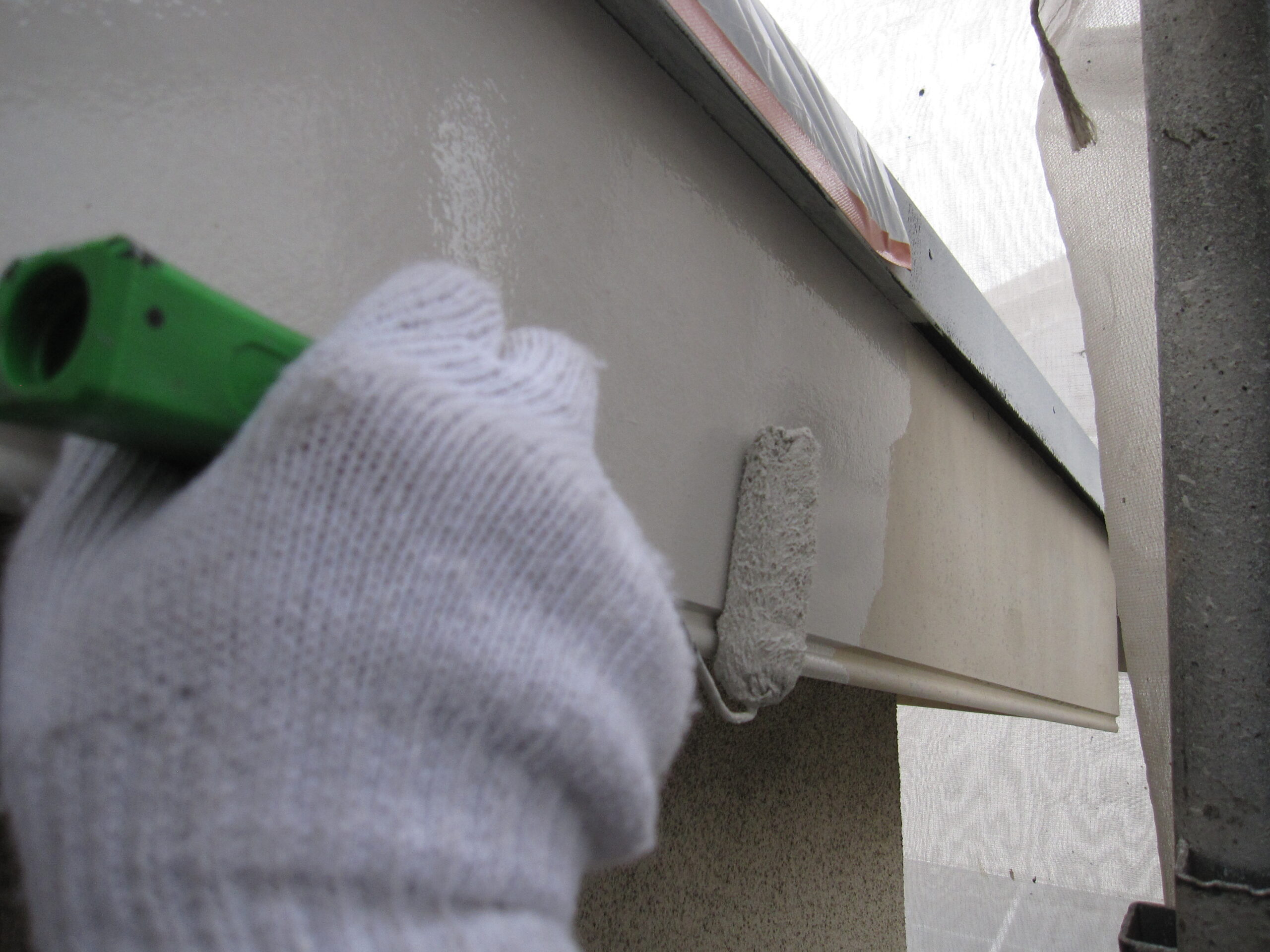 ③破風塗装の詳細写真