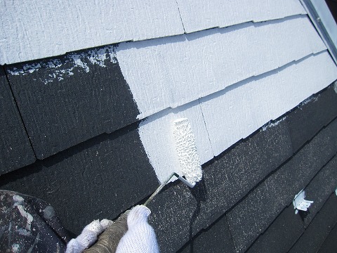 ③下塗り・タスペーサー取付の詳細写真