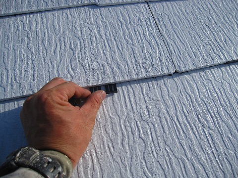 ③下塗り・タスペーサー取付の詳細写真