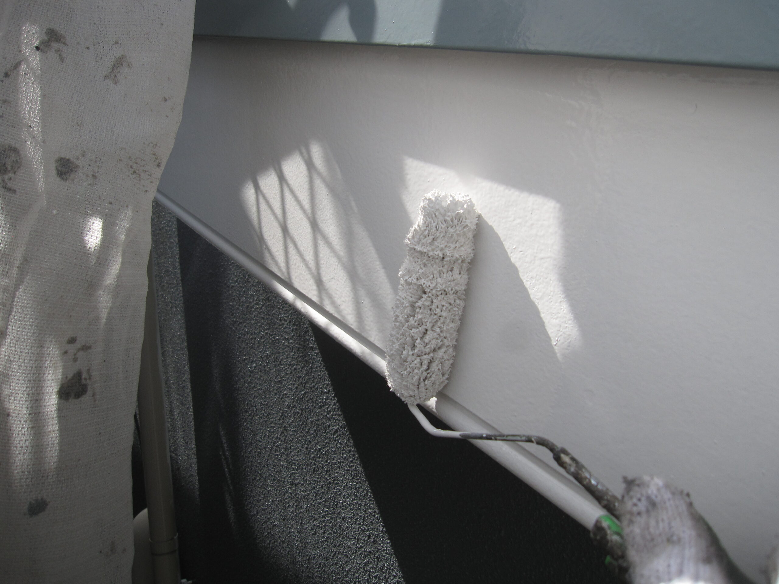 ③破風塗装の詳細写真