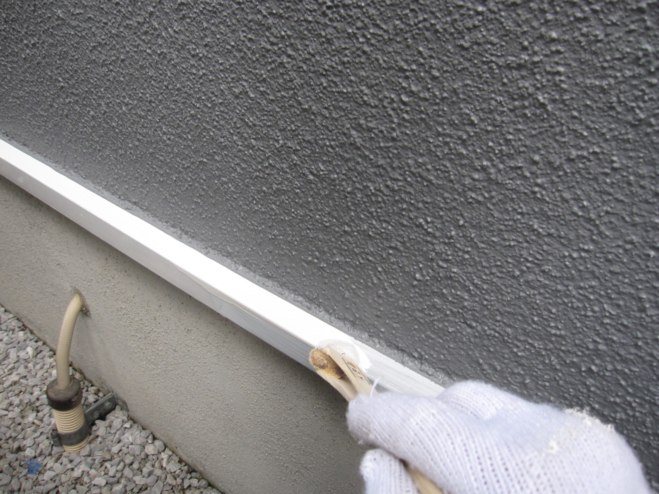 ④土台水切り塗装 の詳細写真