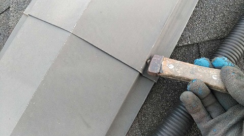 ②板金の詳細写真