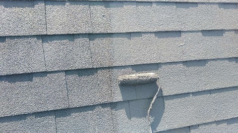 ③屋根塗装の詳細写真