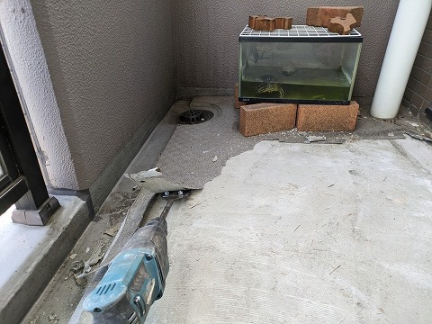 ①長尺シートの詳細写真