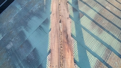 ①板金撤去の詳細写真