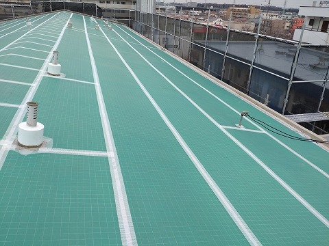 ③通気緩衝シートの詳細写真