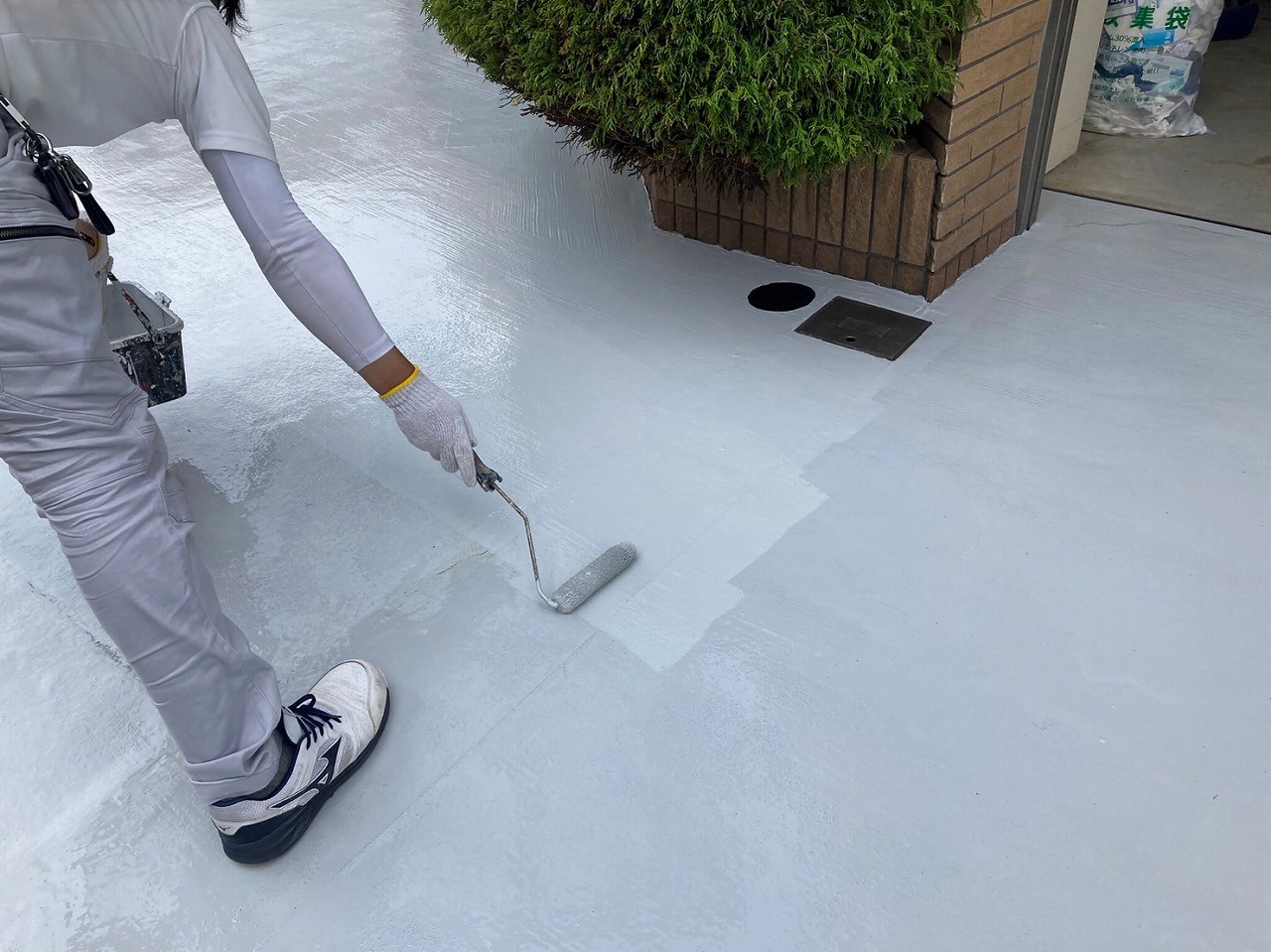 ②塗装の詳細写真