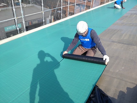 ③通気緩衝シートの詳細写真