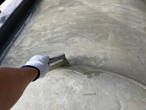 ①長尺シートの詳細写真