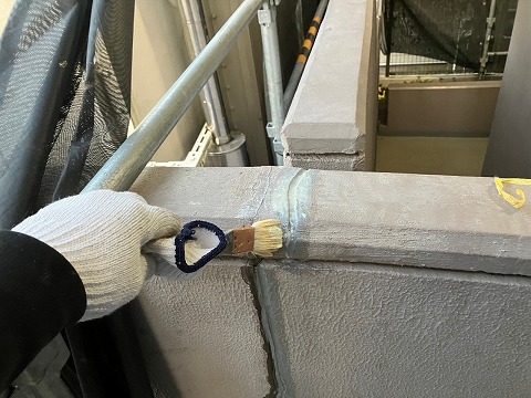 ③下地補修の詳細写真