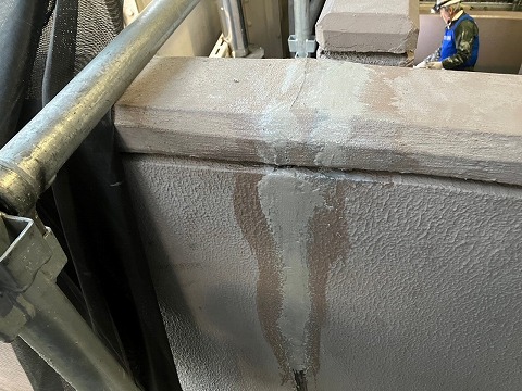 ③下地補修の詳細写真