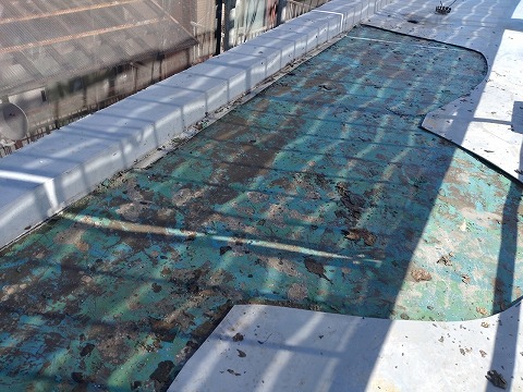 ②下地調整の詳細写真