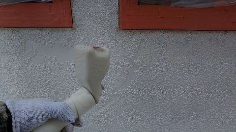 ②下地補修の詳細写真