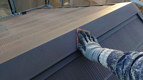 ②板金の詳細写真