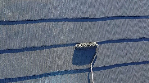 ④屋根塗装の詳細写真