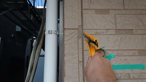 ②シーリングの詳細写真