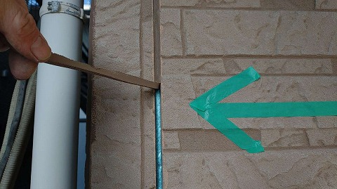 ②シーリングの詳細写真