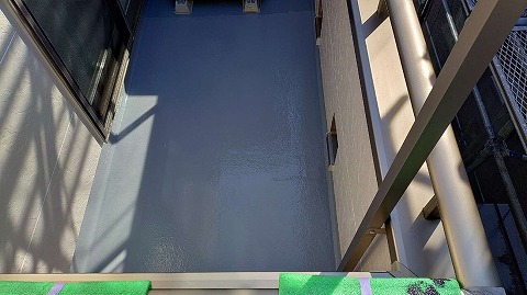 ②トップコート塗布の詳細写真