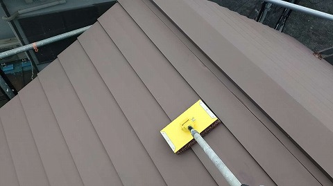 ①高圧洗浄の詳細写真