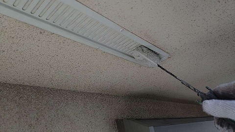 ⑤軒天換気口塗装の詳細写真