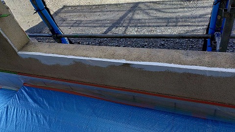 ②下地調整の詳細写真