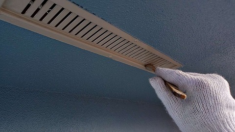 ⑤軒天換気口塗装の詳細写真