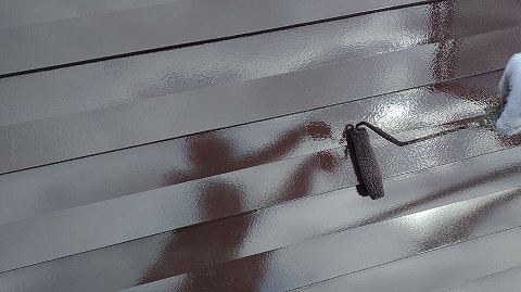 ③屋根塗装の詳細写真