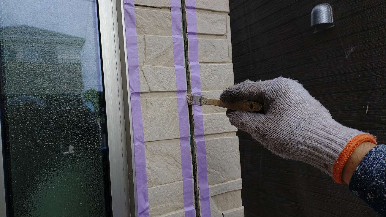 ②シーリングの詳細写真