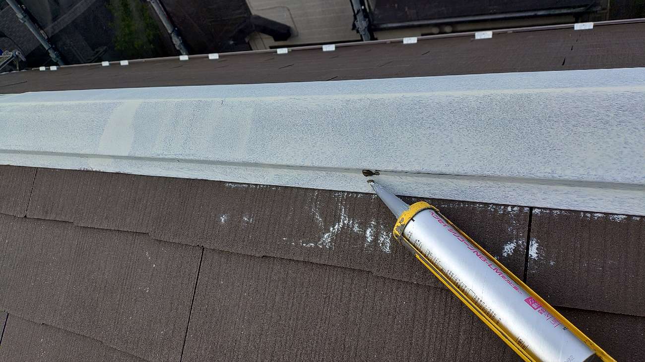 ②釘打ち・シーリングの詳細写真