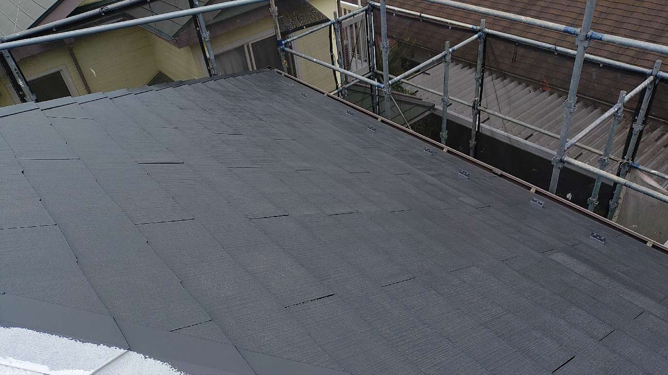 ④屋根塗装の詳細写真