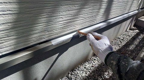 ⑤土台水切り塗装 の詳細写真