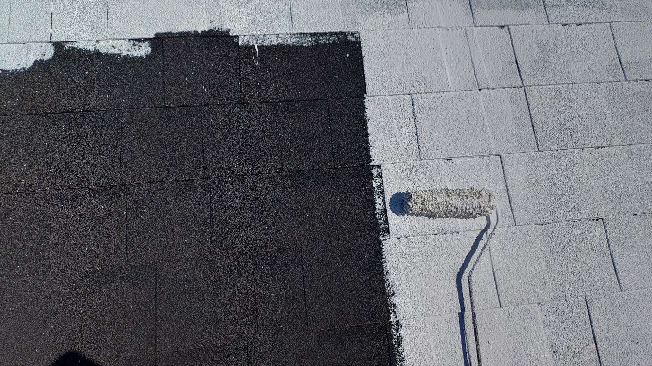 ③屋根塗装の詳細写真