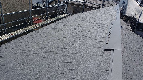 ③屋根塗装の詳細写真