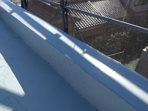 ③メッシュ貼りの詳細写真