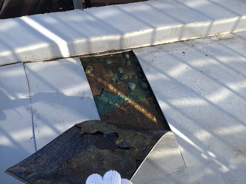 ②下地調整の詳細写真