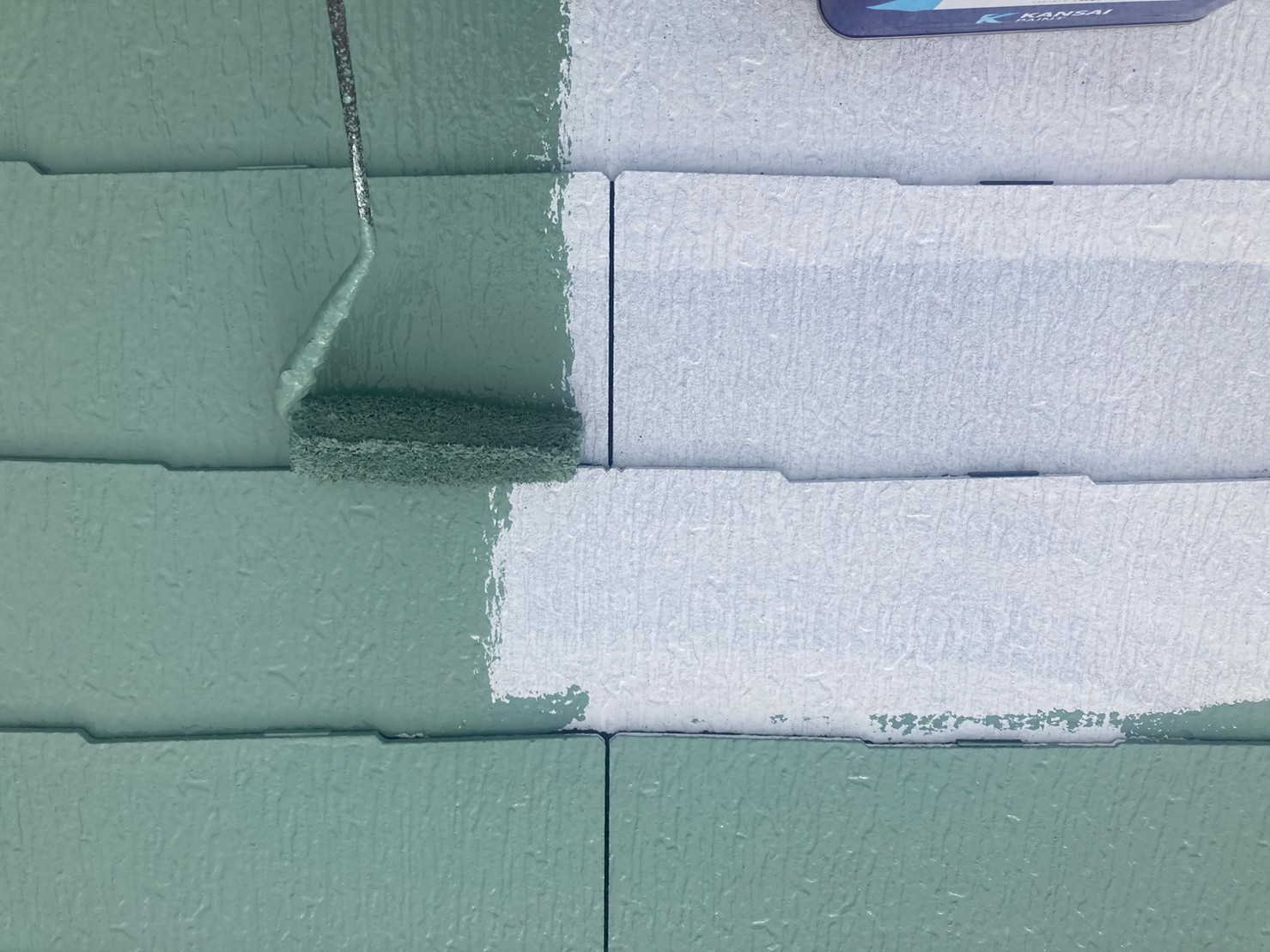 ④屋根塗装の詳細写真