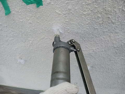 ②下地補修の詳細写真