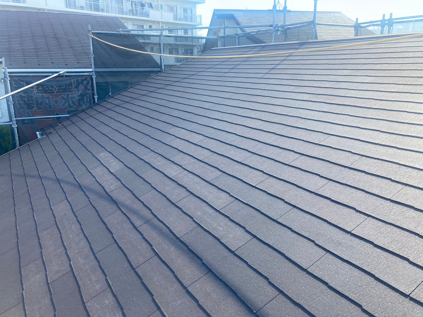 ①高圧洗浄の詳細写真