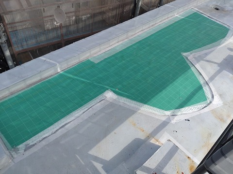 ②下地調整の詳細写真