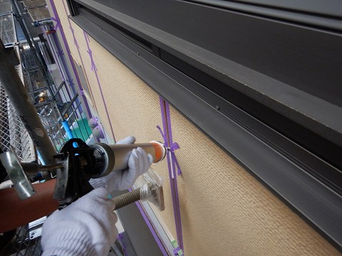 ②シーリングの詳細写真