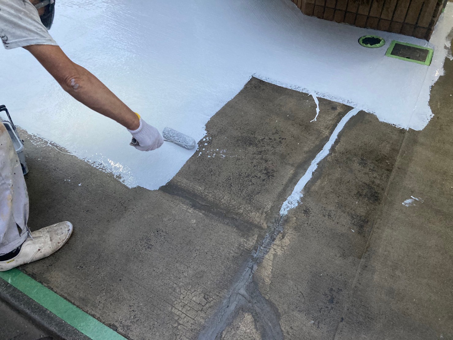 ②塗装の詳細写真