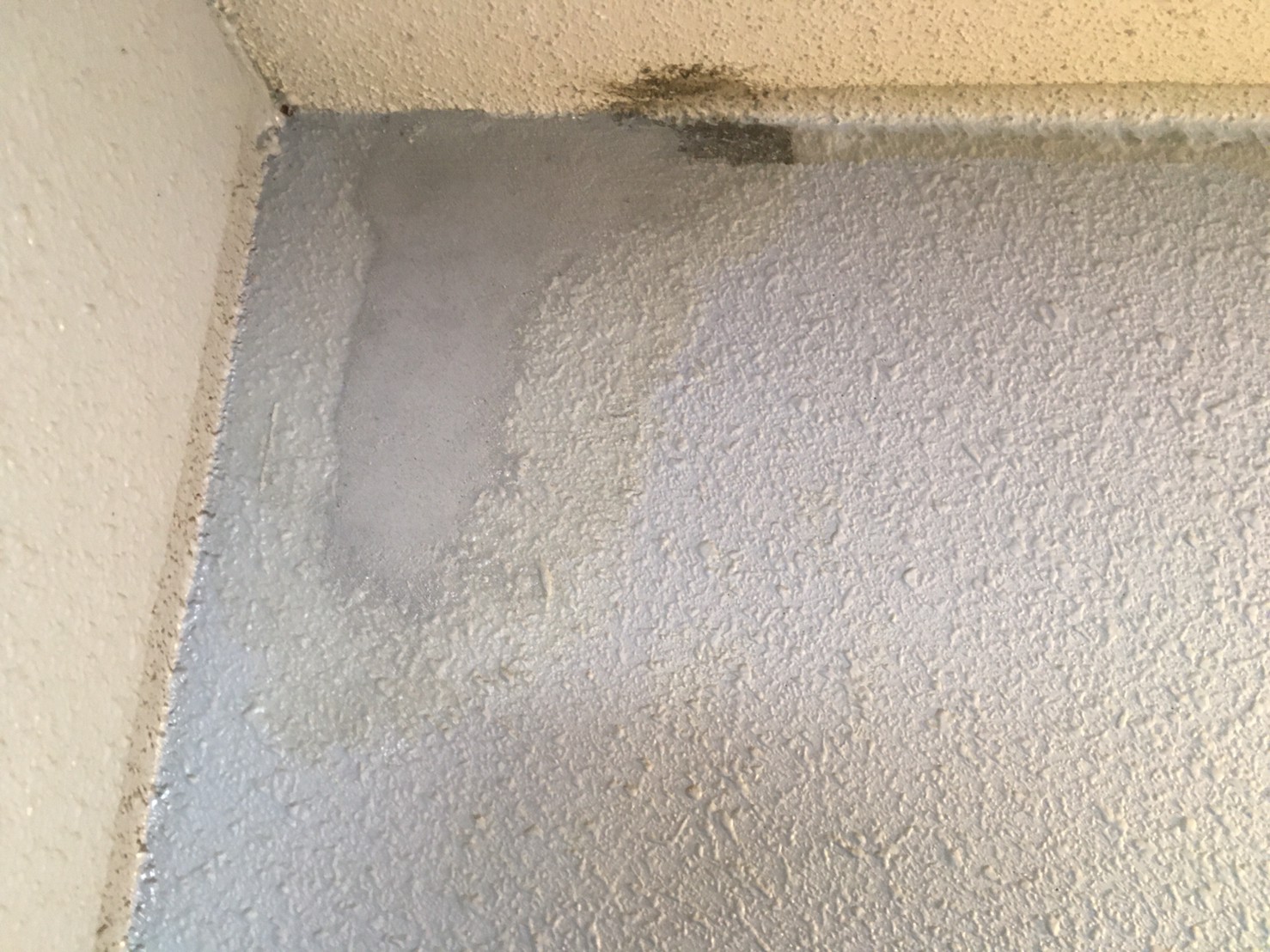 ①下地補修の詳細写真