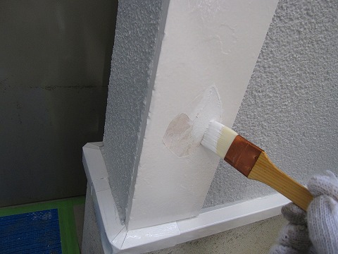 ①モール塗装の詳細写真